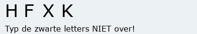 Bevestigingscode