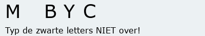 Bevestigingscode