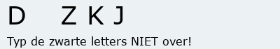 Bevestigingscode