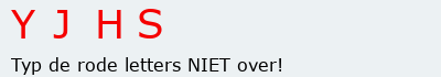 Bevestigingscode