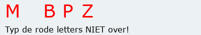 Bevestigingscode