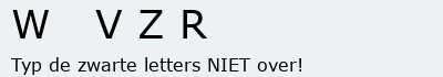 Bevestigingscode