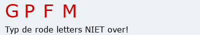 Bevestigingscode