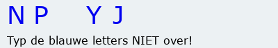 Bevestigingscode