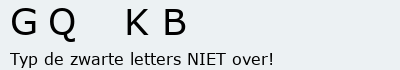 Bevestigingscode