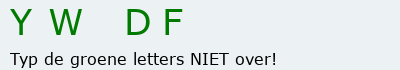 Bevestigingscode