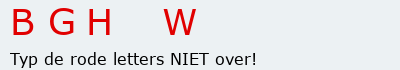 Bevestigingscode