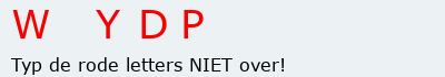 Bevestigingscode