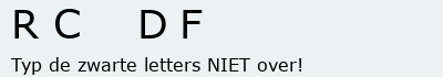 Bevestigingscode