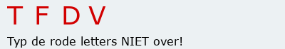 Bevestigingscode