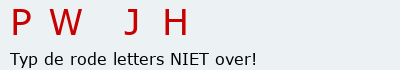 Bevestigingscode