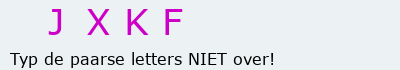 Bevestigingscode