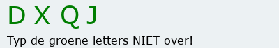 Bevestigingscode