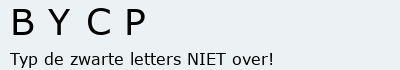 Bevestigingscode