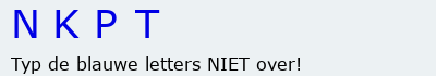 Bevestigingscode