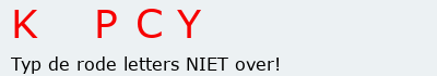 Bevestigingscode
