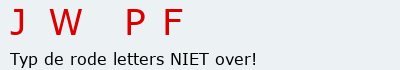 Bevestigingscode
