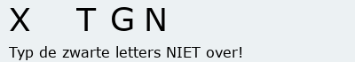 Bevestigingscode