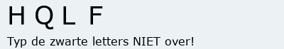 Bevestigingscode
