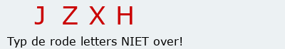 Bevestigingscode