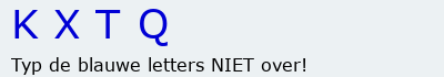 Bevestigingscode