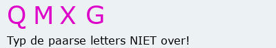 Bevestigingscode