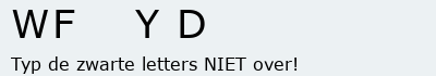 Bevestigingscode