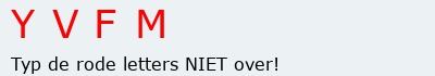 Bevestigingscode