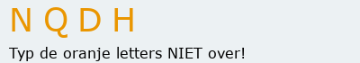 Bevestigingscode