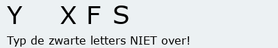 Bevestigingscode