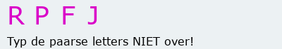 Bevestigingscode