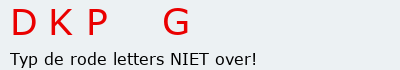 Bevestigingscode