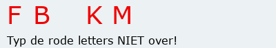 Bevestigingscode