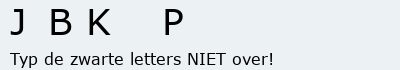 Bevestigingscode