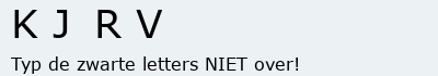 Bevestigingscode
