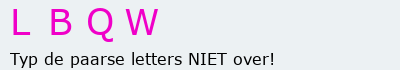 Bevestigingscode