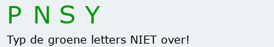 Bevestigingscode