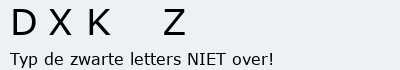 Bevestigingscode