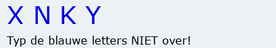 Bevestigingscode