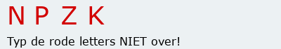Bevestigingscode