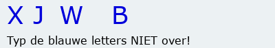 Bevestigingscode