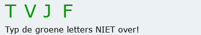 Bevestigingscode