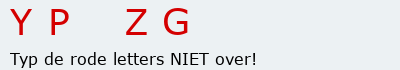 Bevestigingscode