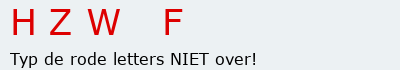 Bevestigingscode