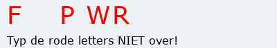 Bevestigingscode