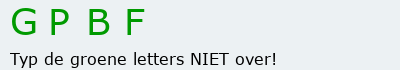 Bevestigingscode