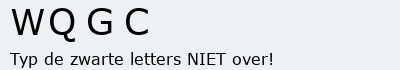 Bevestigingscode