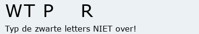 Bevestigingscode