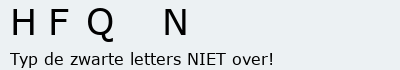 Bevestigingscode