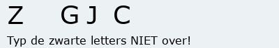 Bevestigingscode